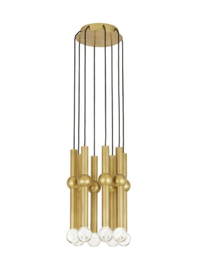 Guyed 8 Light Chandelier (7355|700TRSPGYD8RNB-LED930)