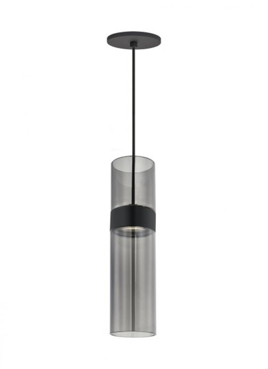 Manette Modern dimmable LED Medium Ceiling Pendant Light in a Black finish (7355|700TDMANMTKB-LED930)