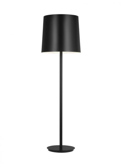 Modern Lucia Outdoor LED Large Floor Lamp in a Black finish (7355|700OPRTLUC92762B)