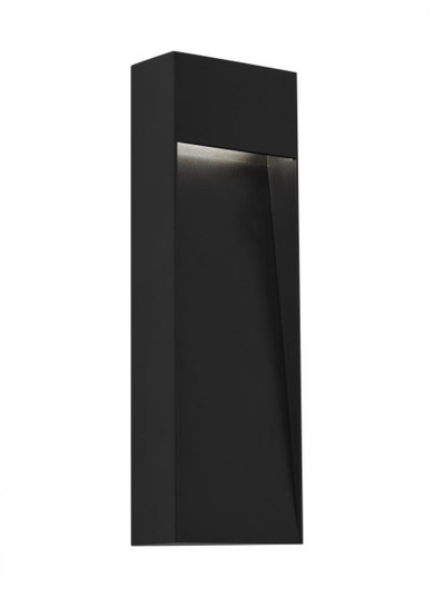 Modern Inga dimmable LED 15 Outdoor Wall Sconce Light in a Black finish (7355|700OWINGA93015B120)