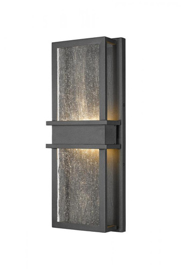 2 Light Outdoor Wall Light (276|577M-BK-LED)