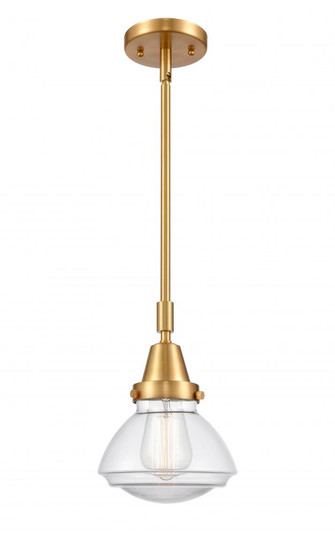 Olean - 1 Light - 7 inch - Satin Gold - Mini Pendant (3442|447-1S-SG-G322-LED)