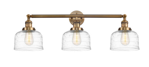 Bell - 3 Light - 32 inch - Brushed Brass - Bath Vanity Light (3442|205-BB-G713-LED)