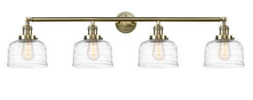 Bell - 4 Light - 44 inch - Antique Brass - Adjustable Bath Vanity Light (3442|215-AB-G713)