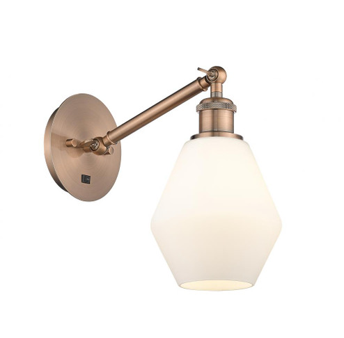 Cindyrella - 1 Light - 6 inch - Antique Copper - Adjustable Sconce (3442|317-1W-AC-G651-6-LED)