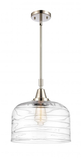 Bell - 1 Light - 12 inch - Polished Nickel - Mini Pendant (3442|447-1S-PN-G713-L-LED)