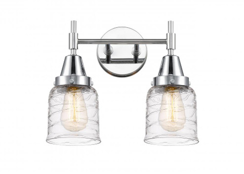 Caden - 2 Light - 14 inch - Polished Chrome - Bath Vanity Light (3442|447-2W-PC-G513-LED)