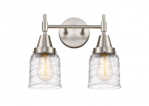 Caden - 2 Light - 14 inch - Satin Nickel - Bath Vanity Light (3442|447-2W-SN-G513)