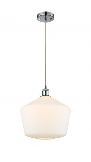 Cindyrella - 1 Light - 12 inch - Polished Chrome - Cord hung - Mini Pendant (3442|516-1P-PC-G651-12-LED)