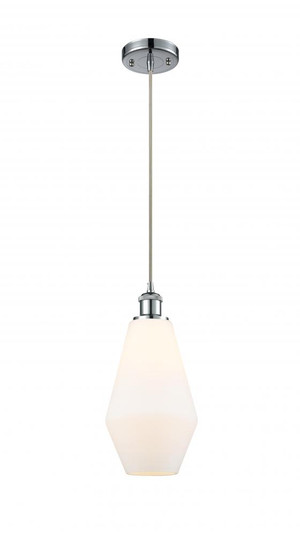 Cindyrella - 1 Light - 7 inch - Polished Chrome - Cord hung - Mini Pendant (3442|516-1P-PC-G651-7)