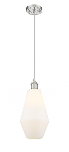 Cindyrella - 1 Light - 7 inch - Brushed Satin Nickel - Cord hung - Mini Pendant (3442|516-1P-SN-G651-7-LED)