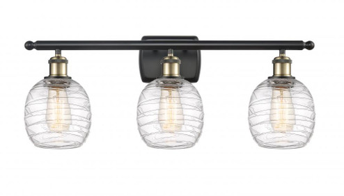 Belfast - 3 Light - 26 inch - Black Antique Brass - Bath Vanity Light (3442|516-3W-BAB-G1013)