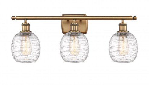 Belfast - 3 Light - 26 inch - Brushed Brass - Bath Vanity Light (3442|516-3W-BB-G1013-LED)