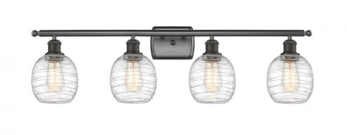Belfast - 4 Light - 36 inch - Oil Rubbed Bronze - Bath Vanity Light (3442|516-4W-OB-G1013-LED)
