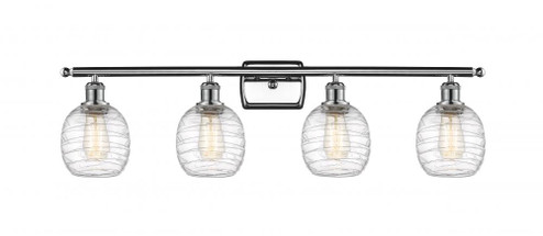 Belfast - 4 Light - 36 inch - Polished Chrome - Bath Vanity Light (3442|516-4W-PC-G1013)