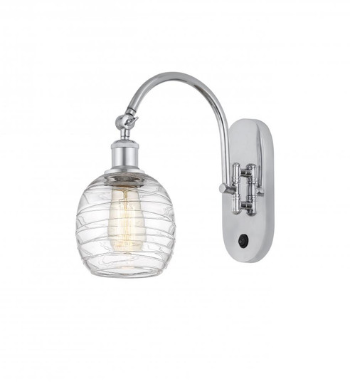 Belfast - 1 Light - 6 inch - Polished Chrome - Sconce (3442|518-1W-PC-G1013-LED)