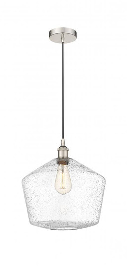 Cindyrella - 1 Light - 12 inch - Polished Nickel - Cord hung - Mini Pendant (3442|616-1P-PN-G654-12-LED)