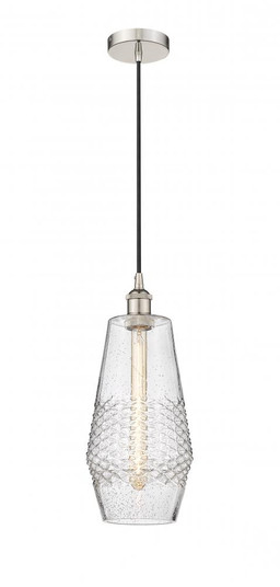 Windham - 1 Light - 7 inch - Polished Nickel - Cord hung - Mini Pendant (3442|616-1P-PN-G684-7)