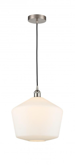 Cindyrella - 1 Light - 12 inch - Brushed Satin Nickel - Cord hung - Mini Pendant (3442|616-1P-SN-G651-12-LED)