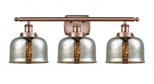 Bell - 3 Light - 28 inch - Antique Copper - Bath Vanity Light (3442|916-3W-AC-G78-LED)