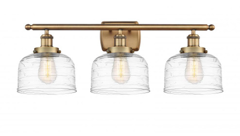 Bell - 3 Light - 28 inch - Brushed Brass - Bath Vanity Light (3442|916-3W-BB-G713-LED)