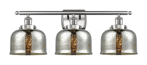Bell - 3 Light - 28 inch - Brushed Satin Nickel - Bath Vanity Light (3442|916-3W-SN-G78)