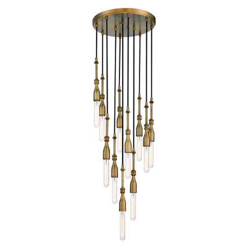 11 Light Chandelier (21|D231M-11CH-OSB)