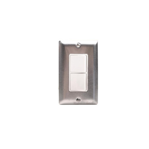 Single Duplex Switch Wall Plate and Gang Box - 20 Amp Per Pole (4304|EFSWPS)