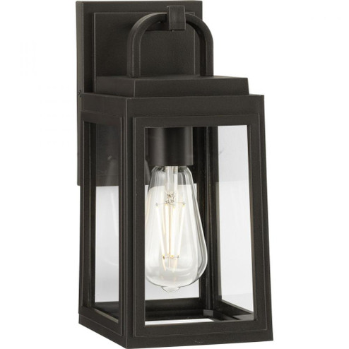 Grandbury Collection One-Light Transitional Antique Bronze Clear Glass Outdoor Wall Lantern (149|P560174-020)