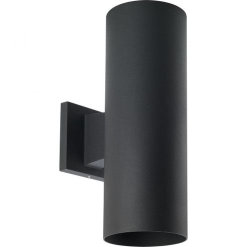 5'' LED Outdoor Up/Down Modern Black Wall Cylinder with  Glass Top Lense (149|P560291-031-30)