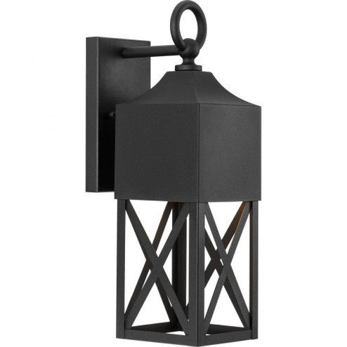 Birkdale Collection One-Light Modern Farmhouse Textured Black  Outdoor Wall Lantern (149|P560316-031)