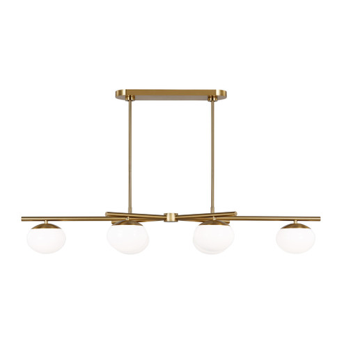 Lune Medium Linear Chandelier (7725|EC1264BBS)