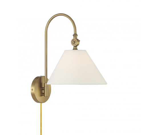 1-Light Wall Sconce in Natural Brass (8483|M90085NB)