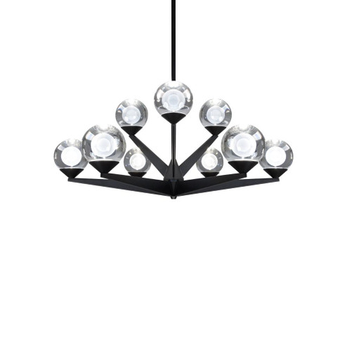 Double Bubble Chandelier Light (3612|PD-82027-BK)