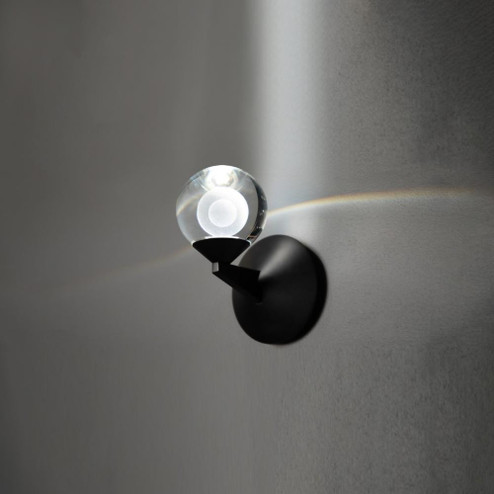 Double Bubble Wall Sconce Light (3612|WS-82006-BK)