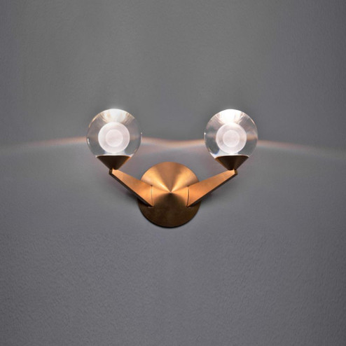 Double Bubble Wall Sconce Light (3612|WS-82015-AB)