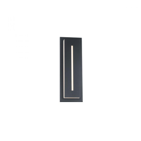 MIDNIGHT 16IN OUTDOOR SCONCE 3CCT 3500K (3612|WS-W66216-35-BK)
