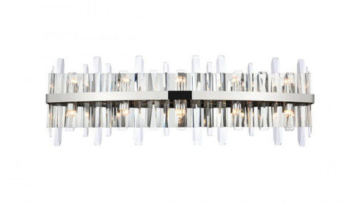 Serena 36 inch crystal bath sconce in chrome (758|2200W36C)