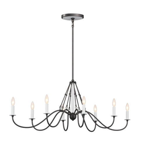 Oval Chandelier 8Lt (10687|52457AVI)