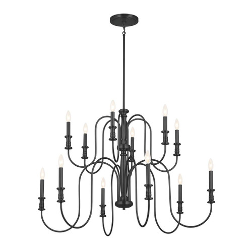 Chandelier 12Lt (10687|52472BK)