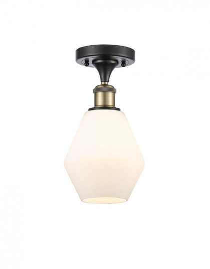 Cindyrella - 1 Light - 6 inch - Black Antique Brass - Semi-Flush Mount (3442|516-1C-BAB-G651-6-LED)