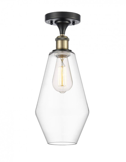 Cindyrella - 1 Light - 7 inch - Black Antique Brass - Semi-Flush Mount (3442|516-1C-BAB-G652-7)
