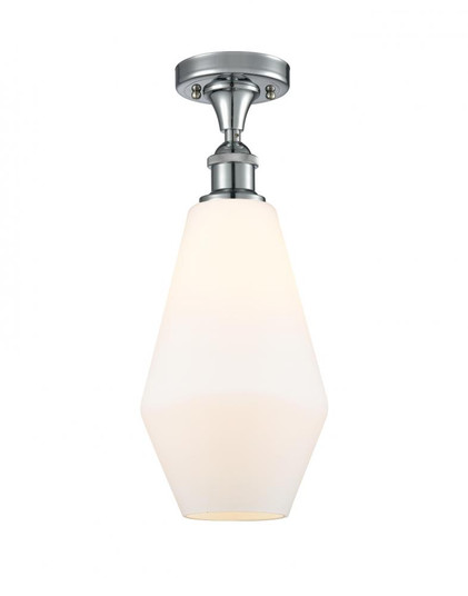 Cindyrella - 1 Light - 7 inch - Polished Chrome - Semi-Flush Mount (3442|516-1C-PC-G651-7)
