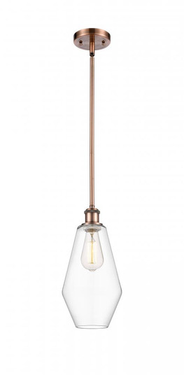 Cindyrella - 1 Light - 7 inch - Antique Copper - Mini Pendant (3442|516-1S-AC-G652-7)