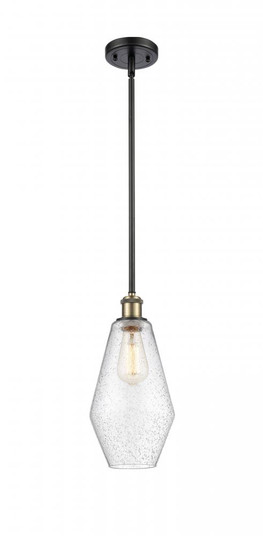 Cindyrella - 1 Light - 7 inch - Black Antique Brass - Mini Pendant (3442|516-1S-BAB-G654-7)