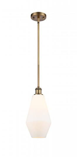 Cindyrella - 1 Light - 7 inch - Brushed Brass - Mini Pendant (3442|516-1S-BB-G651-7-LED)
