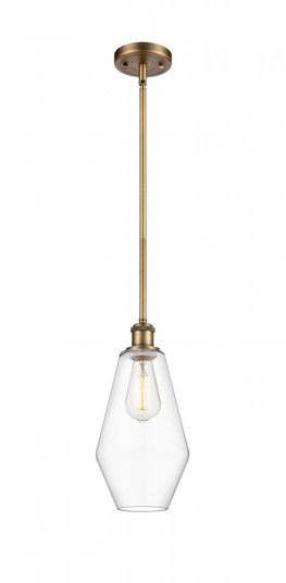 Cindyrella - 1 Light - 7 inch - Brushed Brass - Mini Pendant (3442|516-1S-BB-G652-7-LED)