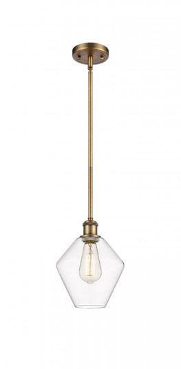 Cindyrella - 1 Light - 8 inch - Brushed Brass - Mini Pendant (3442|516-1S-BB-G652-8)