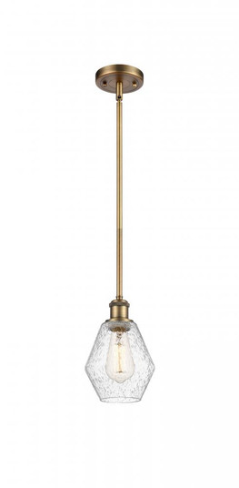 Cindyrella - 1 Light - 6 inch - Brushed Brass - Mini Pendant (3442|516-1S-BB-G654-6)