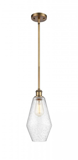 Cindyrella - 1 Light - 7 inch - Brushed Brass - Mini Pendant (3442|516-1S-BB-G654-7)
